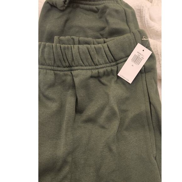 NWT Extra High Waisted Green Sweatpants M Tall an XL - Picture 9 of 9